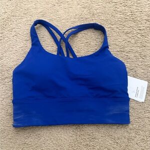 lululemon athletica Deep Blue Strappy Sports Bra